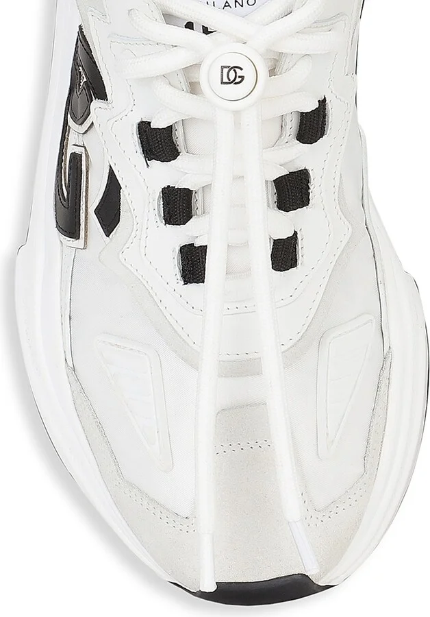 Women's Low-Top Sneakers - Bianco - Size 6.5 - Image 4