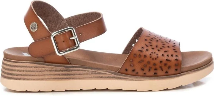 Women's Low Wedge Sandals In Taupe
