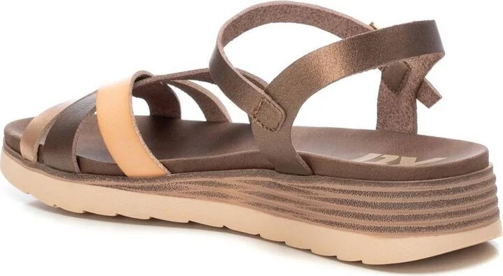 Women's Low Wedge Strappy Sandals By Xti - Image 11