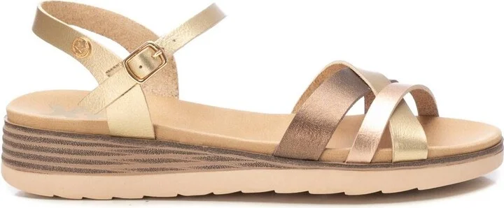 Women's Low Wedge Strappy Sandals By XTI