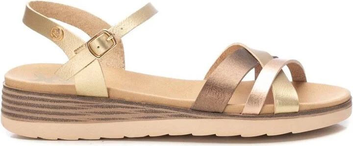 Women's Low Wedge Strappy Sandals By Xti