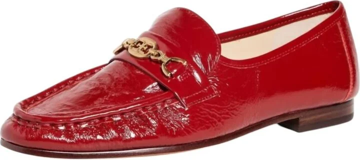Women's Lucca Bit Loafer In Deep Scarlet