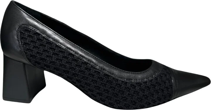 Women's Lucia Pump Shoes In Nero-Nero