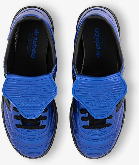 Womens Lucid Blue Core Black Handball Spezial Leather Low-Top Trainers Eur 38/5 Uk Women - Image 2
