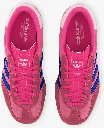 Womens Lucid Pink Clear Pink Gu Gazelle Indoor Suede Low-Top Trainers Eur 40 / 7 Uk Women - Image 2