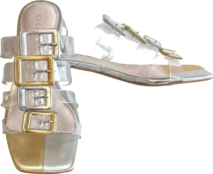 Women's Ludlow Heeled Sandals In Gold/silver