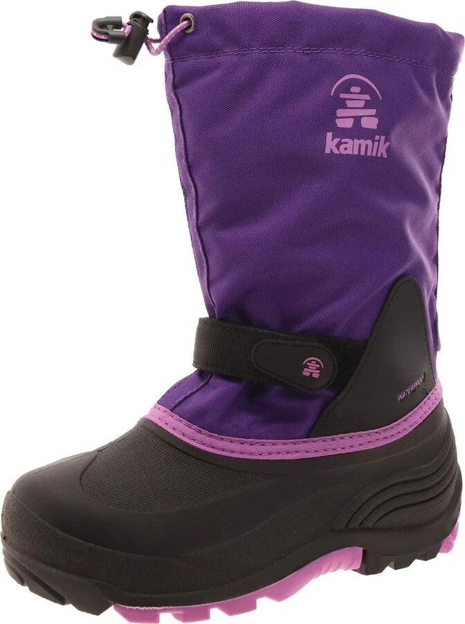 Womens Lugged Sole Mid Calf Winter & Snow Boots