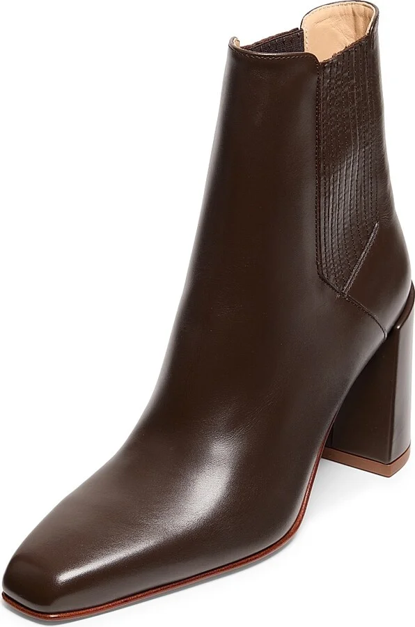 Women's Luke Leather 90MM Booties - Black - Size 6 - Image 7