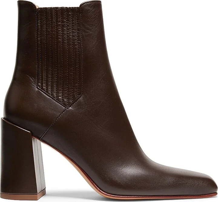 Women's Luke Leather 90MM Booties - Black - Size 6 - Image 11