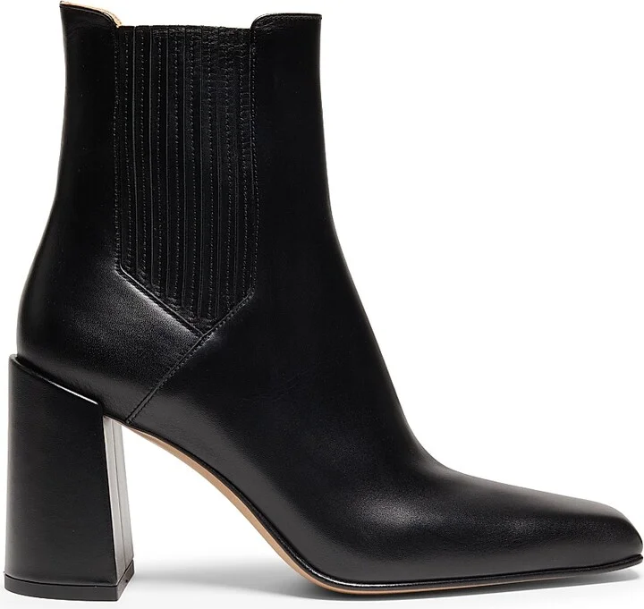 Women's Luke Leather 90MM Booties - Black - Size 6
