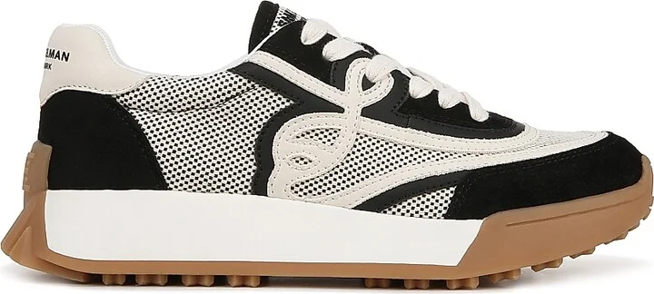 Women's Luna Mixed-Media Sneakers - Black - Size 10