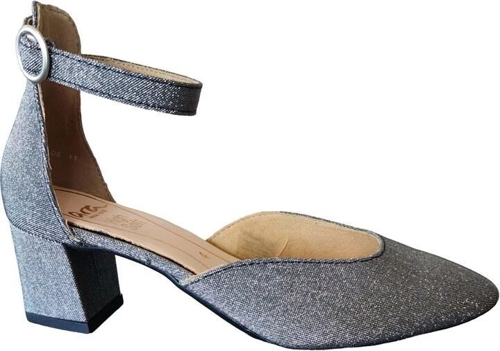 Women's Lydia Pump In Black Twinkle Metallic