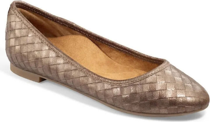 Women's Lyla Flats In Bronze