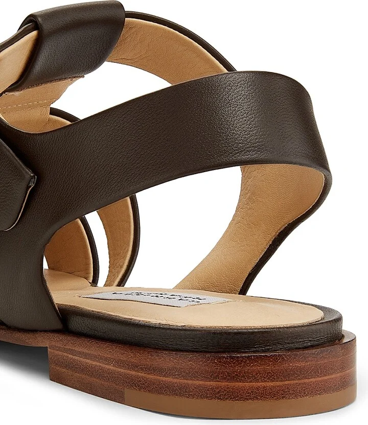 Women's Lynn Leather Fisherman Sandals - Chocolate - Size 6 - Image 6