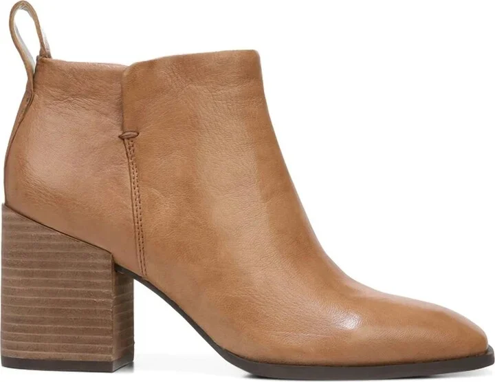 Women's Lyssa Distressed Leather Ankle Boot In Toffee