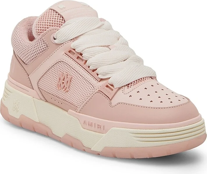 Women's MA-1 Leather Low-Top Sneakers - Evening Sand - Size 11 - Image 2