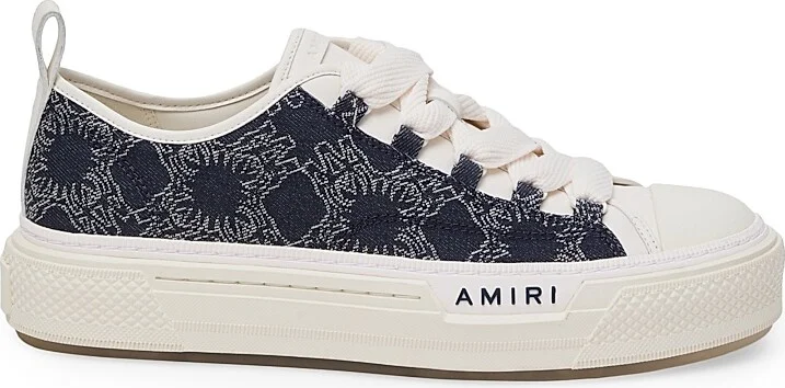 Women's MA Quad Cotton Low-Top Sneakers - Indigo - Size 11