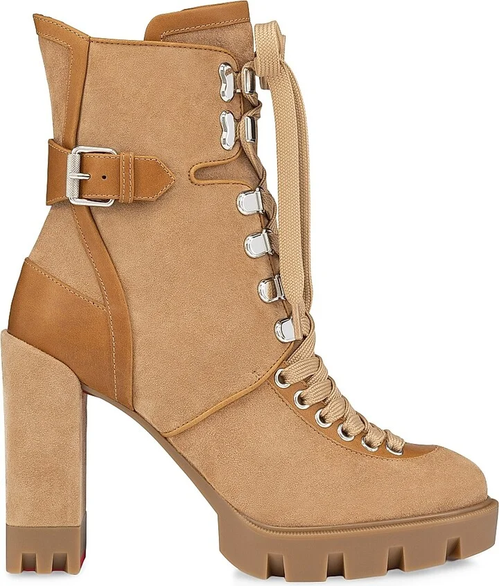 Women's Macademia Velvet 100MM Boots - Lionne - Size 5.5