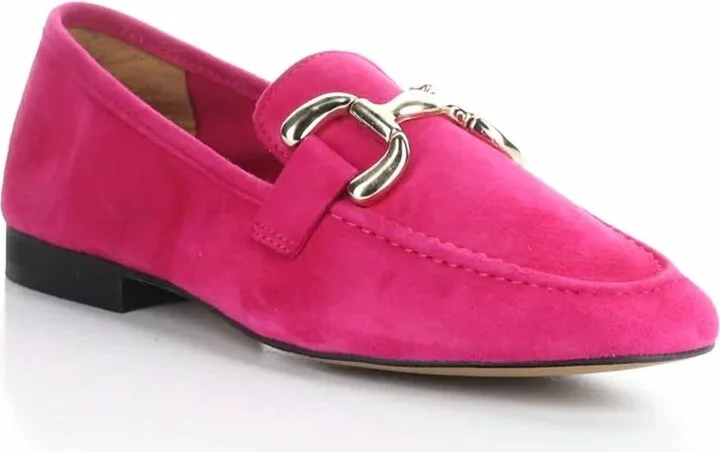Women's Macie Suede Slip-On Shoes In Fuchsia