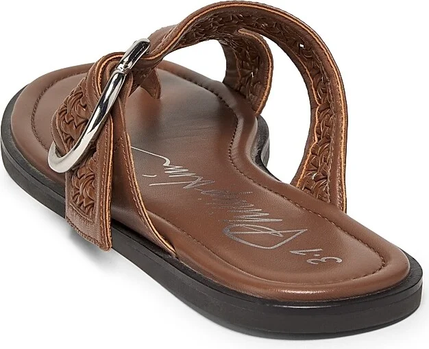 Women's Macramé Z-Strap Sandals - Cocoa - Size 6 - Image 3