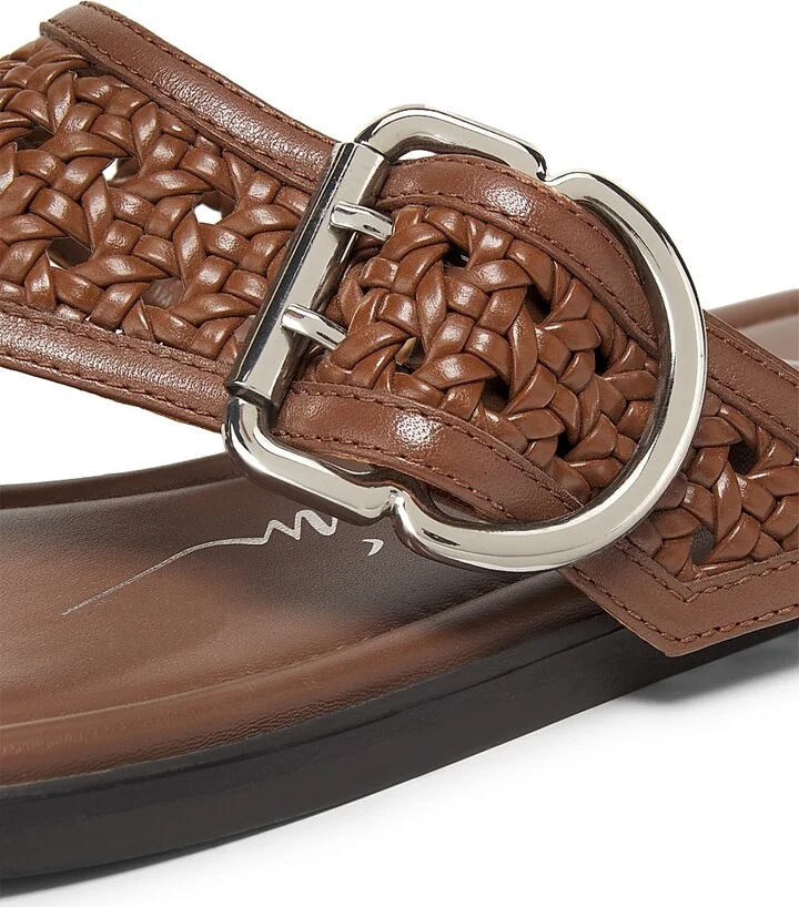 Women's Macramé Z-Strap Sandals - Cocoa - Size 6 - Image 5