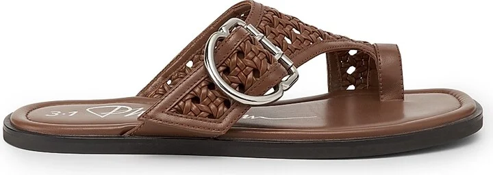 Women's Macramé Z-Strap Sandals - Cocoa - Size 6
