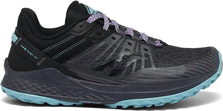 Women's Mad River Tr2 Trail Running Sneakers In Charcoal/marine