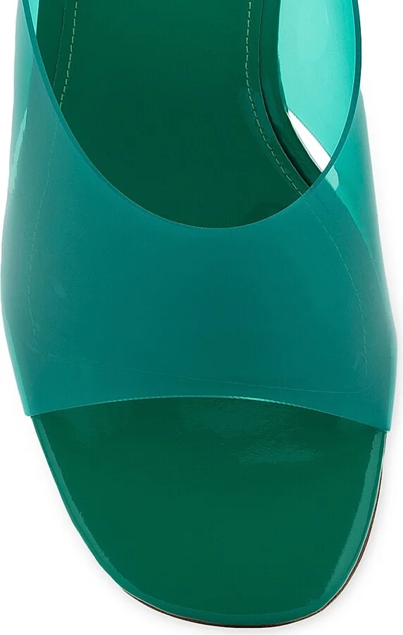 Women's Madonna Vinyl Mules - Purple - Size 5 - Image 8