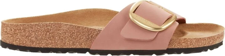 Women's Madrid Big Buckle Narrow Sandal In Old Rose