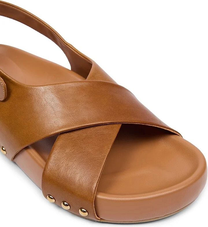 Women's Mae Leather Sandals - Ginger Brown - Size 5 - Image 6