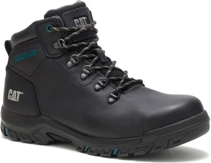 Women's Mae Steel-Toe Waterproof Work Boot In Black