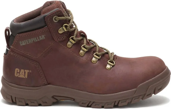 Women's Mae Steel Toe Waterproof Work Boot In Cocoa