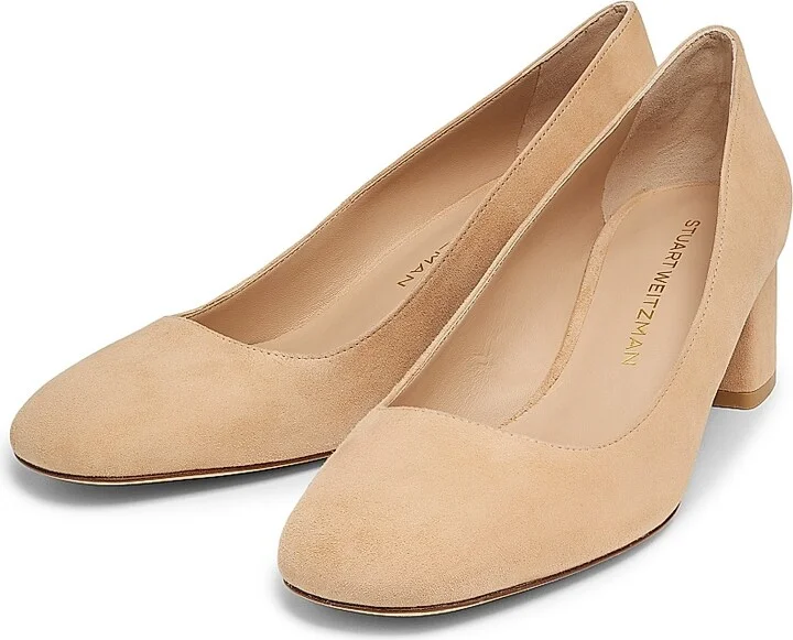 Women's Maeve 50MM Suede Pumps - Adobe - Size 10 - Image 2