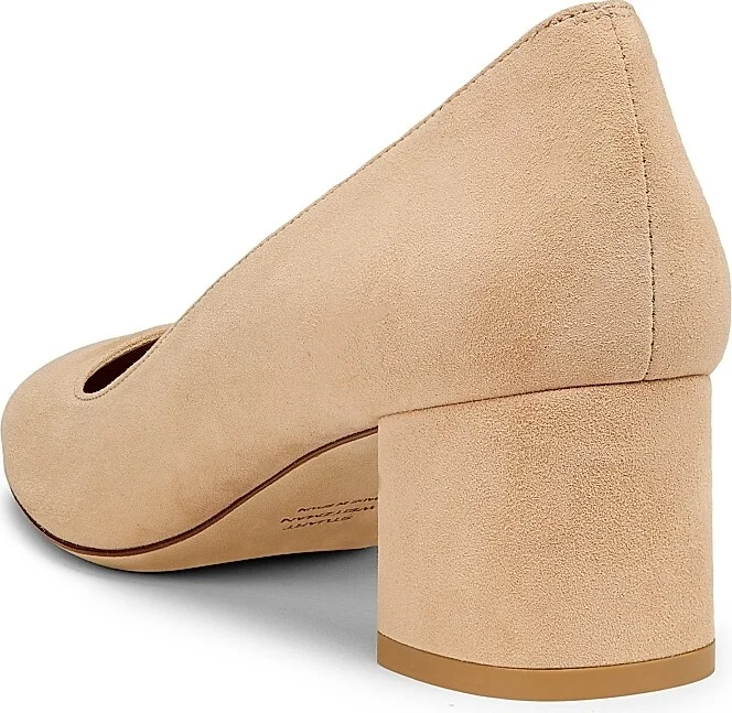 Women's Maeve 50MM Suede Pumps - Adobe - Size 10 - Image 3