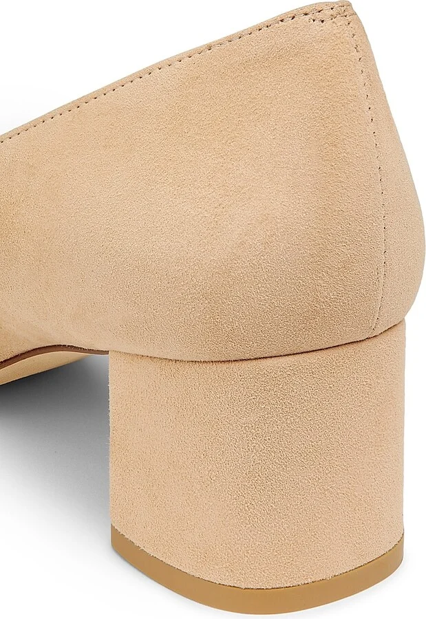 Women's Maeve 50MM Suede Pumps - Adobe - Size 10 - Image 5