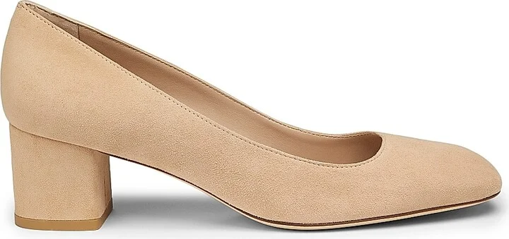 Women's Maeve 50MM Suede Pumps - Adobe - Size 10