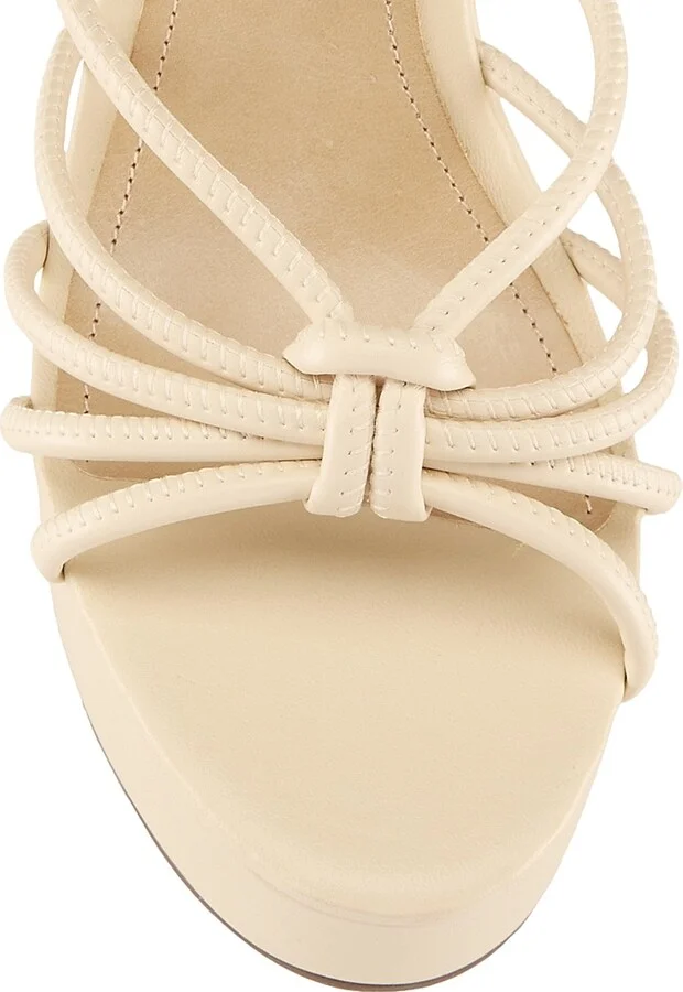 Women's Mahi Cut-Out Platform Sandals - Eggshell - Size 9.5 - Image 4