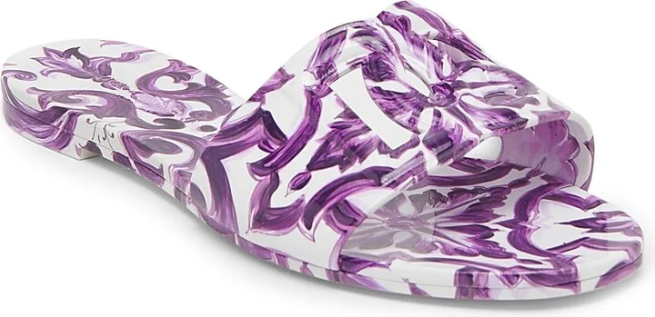Women's Maiolica Flat Sandals - Maiolica Viola - Size 6 - Image 2