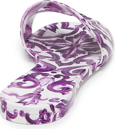 Women's Maiolica Flat Sandals - Maiolica Viola - Size 6 - Image 3