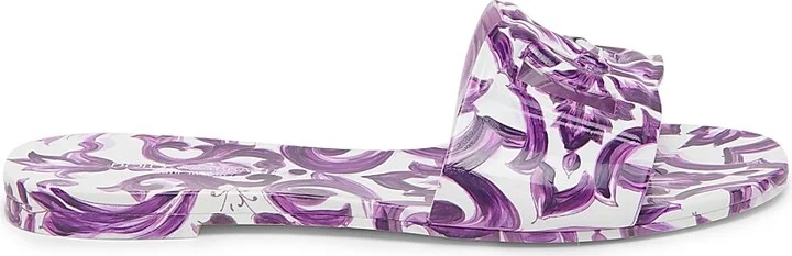 Women's Maiolica Flat Sandals - Maiolica Viola - Size 6