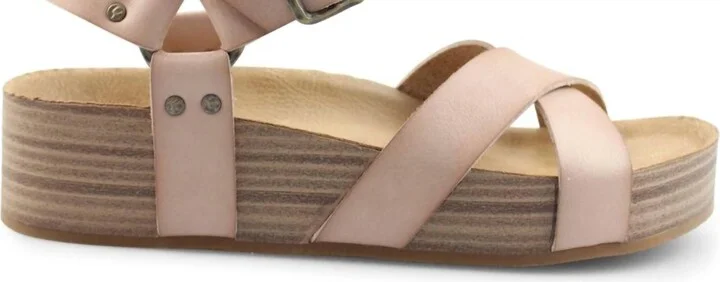 Women's Makara Sandals In Blush Dyecut