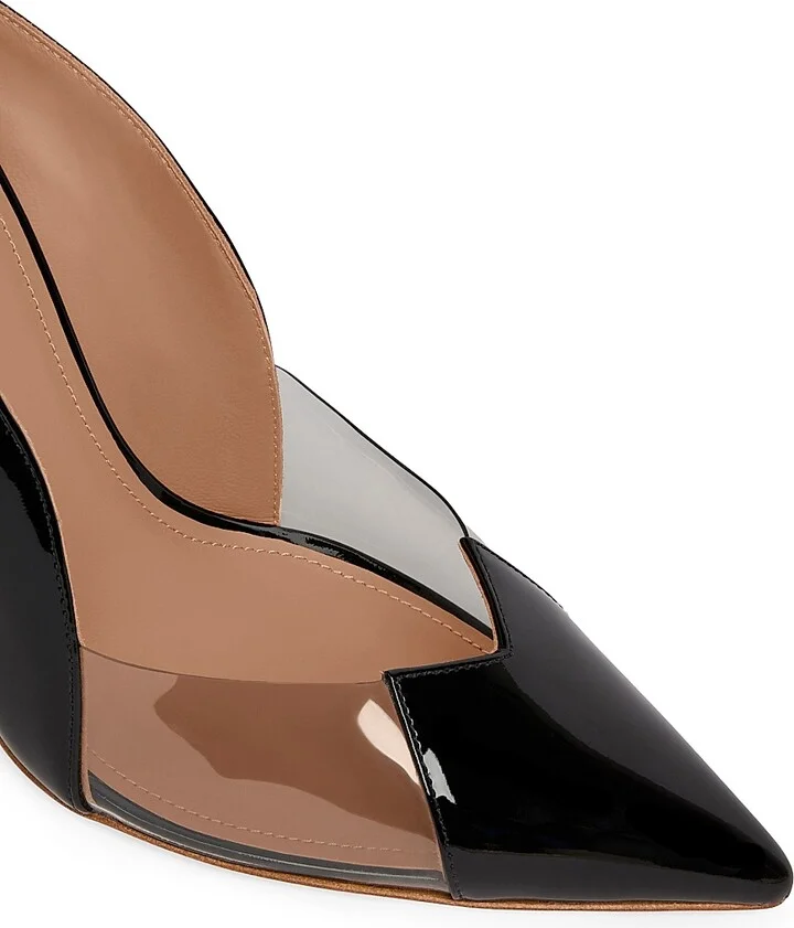 Women's Malia 100MM Patent Leather Pumps - Black - Size 11 - Image 4