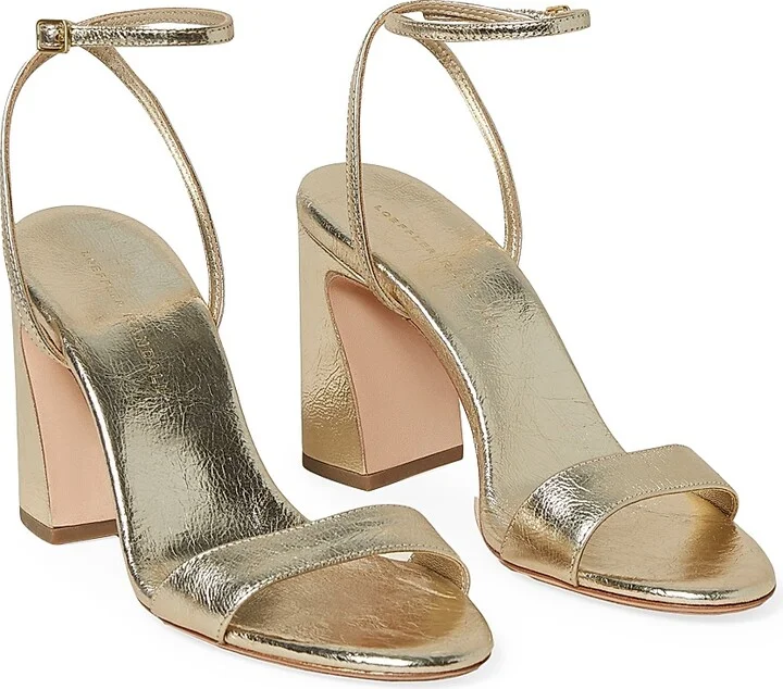 Women's Malia 90MM Curved-Heel Sandals - Champagne - Size 11 - Image 4
