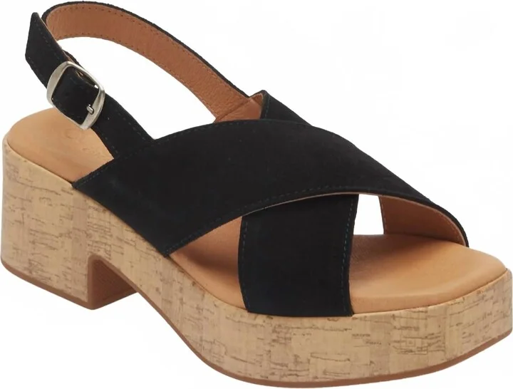 Women's Malin Wedge Sandal In Black