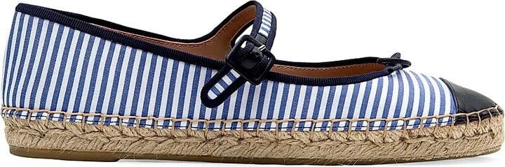 Women's Maloe Souliers x Tabitha Simmons Saffron Flats - Navy - Size 11.5