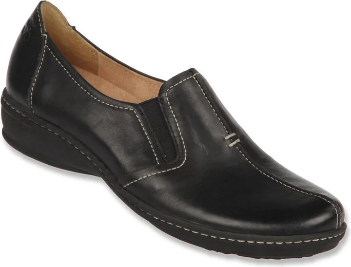 Women's Malvina Slip-On Shoes In Black Leather