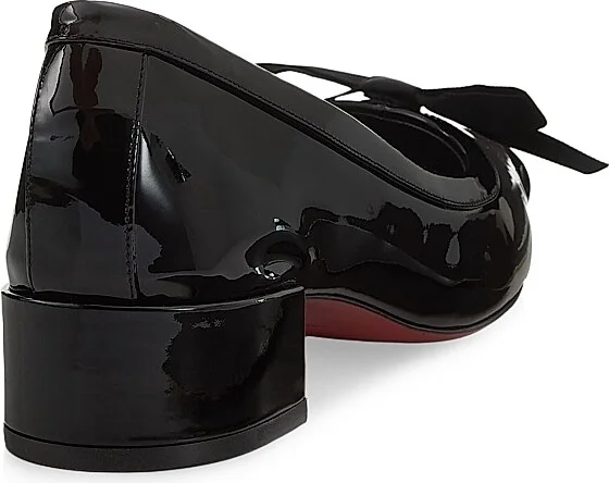 Women's Mamaflirt 30MM Patent Leather Pumps - Black - Size 6 - Image 3