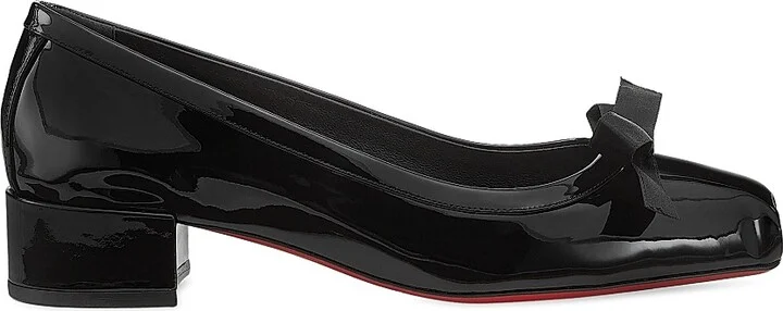 Women's Mamaflirt 30MM Patent Leather Pumps - Black - Size 6