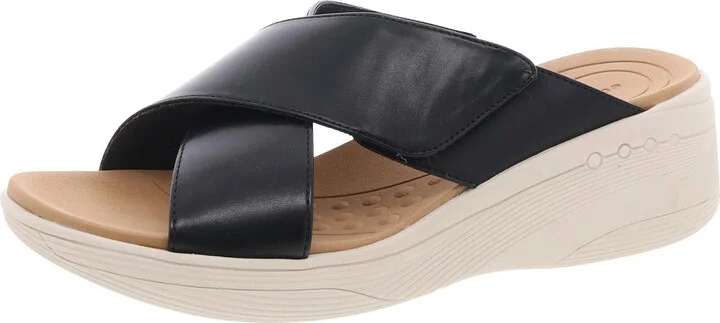 Womens Manmade Wedge Heels