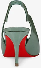 Womens Manuka Hot Chick Sling 70 Leather Heeled Courts Eur 39 / 6 Uk Women - Image 2